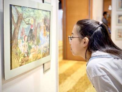 “发现·秘密”--在北京看一场两岸少儿美术展